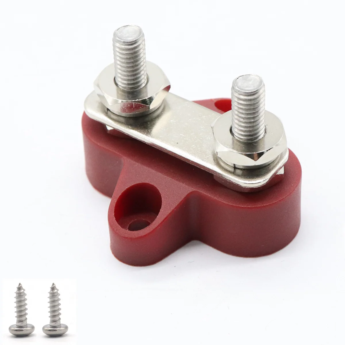 Bus Bar Terminal Block Stud Junction Distribution Block for Truck RV Marine Vehicles Red
Bus Bar Terminal Block Stud Junction Distribution Block for Truck RV Marine Vehicles Red