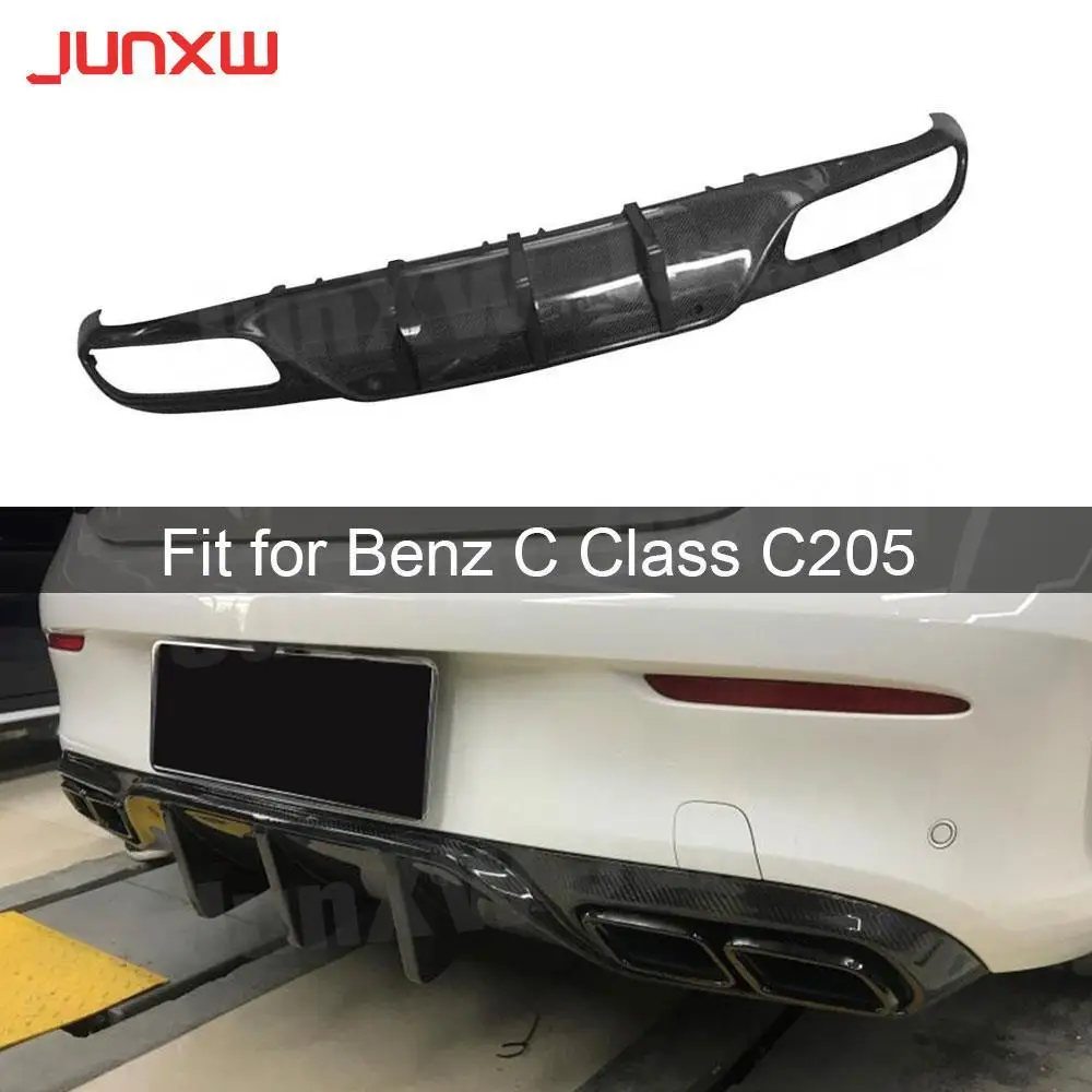 Carbon Fiber Rear Lip Diffuser Spoiler For Benz C Class C205 C63 AMG Sport Coupe 2 Door 2015 - 2019 FRP Bumper Guard
Carbon Fiber Rear Lip Diffuser Spoiler For Benz C Class C205 C63 AMG Sport Coupe 2 Door 2015 - 2019 FRP Bumper Guard