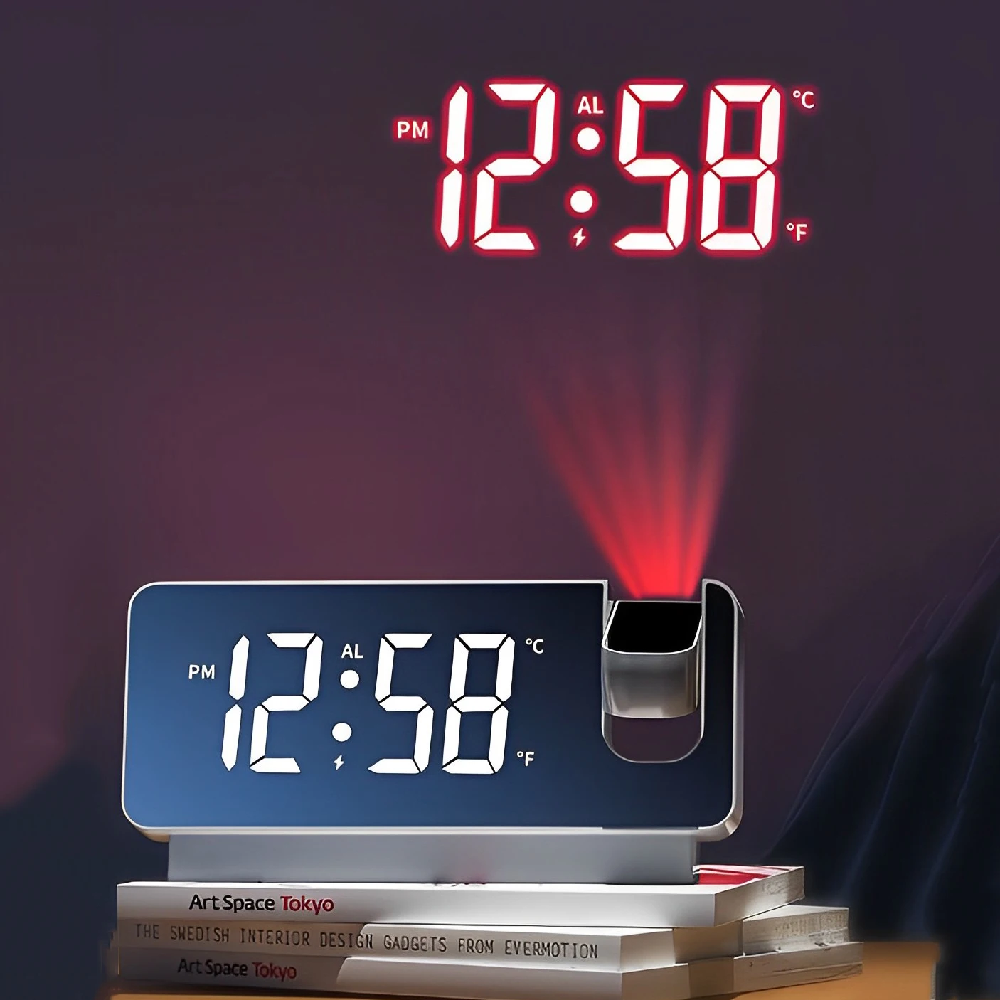 Светодиодный дисплей, цифровой проекционный будильник, электронные настольные часы, проектор времени для спальни, прикроватный будильник, ...
Светодиодный дисплей, цифровой проекционный будильник, электронные настольные часы, проектор времени для спальни, прикроватный будильник, ...