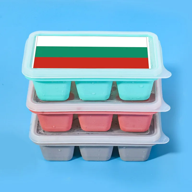Bulgarian Flag Food Grade 6 Cavity Silicone Bar Ice Cube Tray Mold Kitchen Gadgets DIY Ice Box Mold cocina accesorios de cocina
Bulgarian Flag Food Grade 6 Cavity Silicone Bar Ice Cube Tray Mold Kitchen Gadgets DIY Ice Box Mold cocina accesorios de cocina