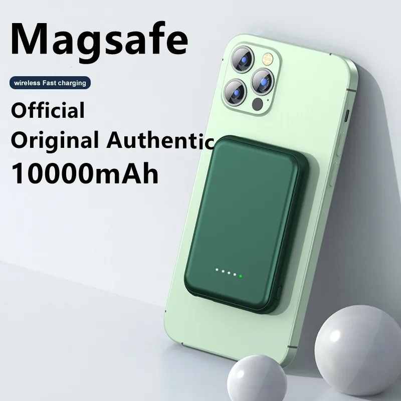 20W for Magsafe Magnetic Wireless Power Bank Mobile Phone External Battery for Iphone 12 13Pro 13 12 Pro Max 10000mAh Powerbank
20W for Magsafe Magnetic Wireless Power Bank Mobile Phone External Battery for Iphone 12 13Pro 13 12 Pro Max 10000mAh Powerbank