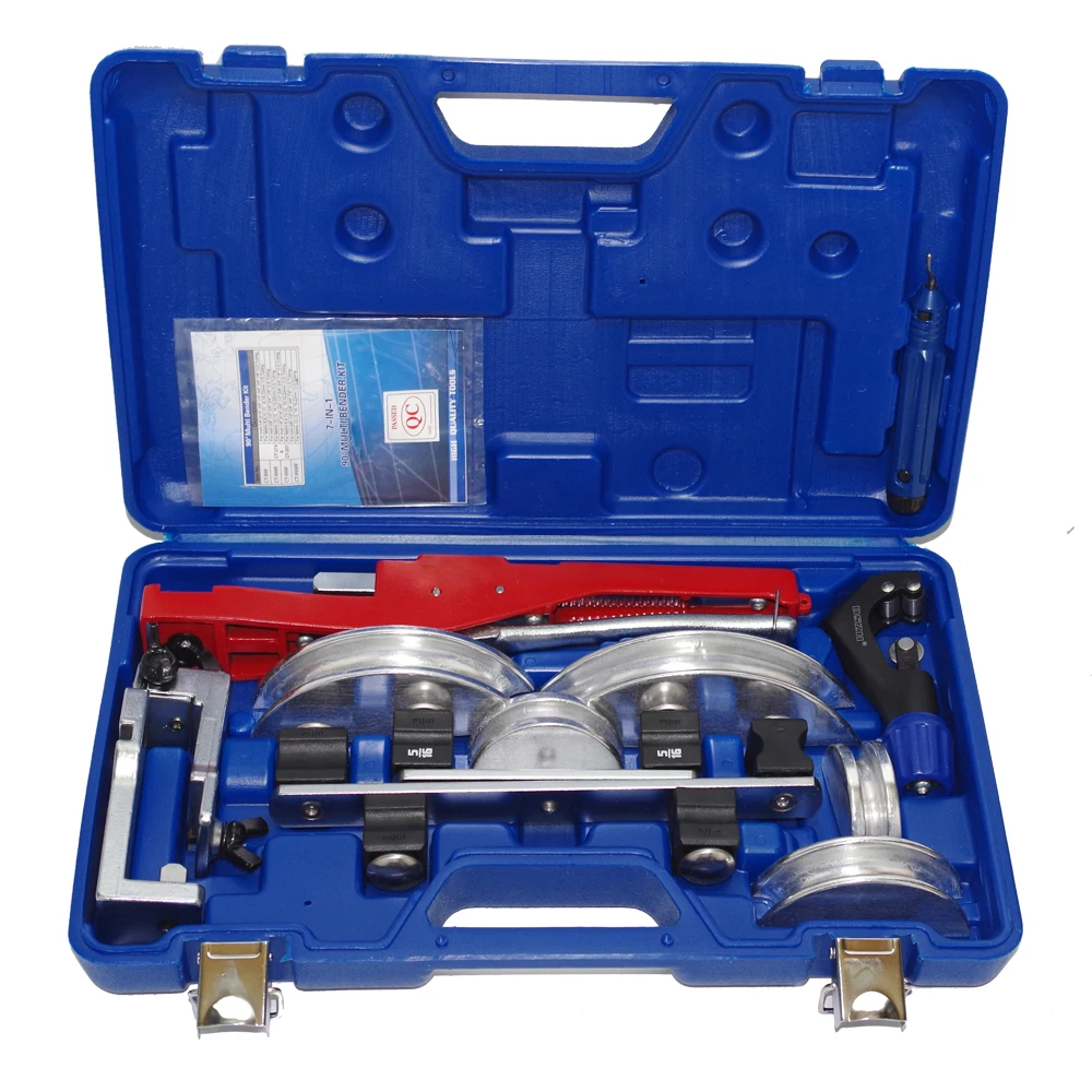 90 Degree Multi Bender Kit Manual Aluminum Wheel Copper Tube Bender With Reverse Function
90 Degree Multi Bender Kit Manual Aluminum Wheel Copper Tube Bender With Reverse Function