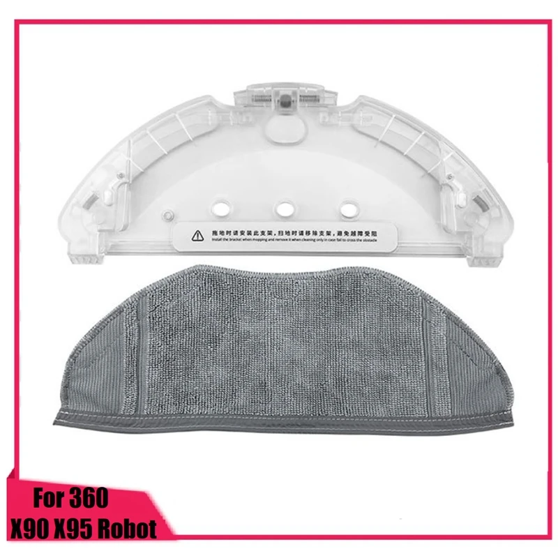 2PCS Accessories Kit For 360 X90 X95 Robot Vacuum Cleaner Mop Cloth And Mop Bracket Replacement Spare Parts
2PCS Accessories Kit For 360 X90 X95 Robot Vacuum Cleaner Mop Cloth And Mop Bracket Replacement Spare Parts