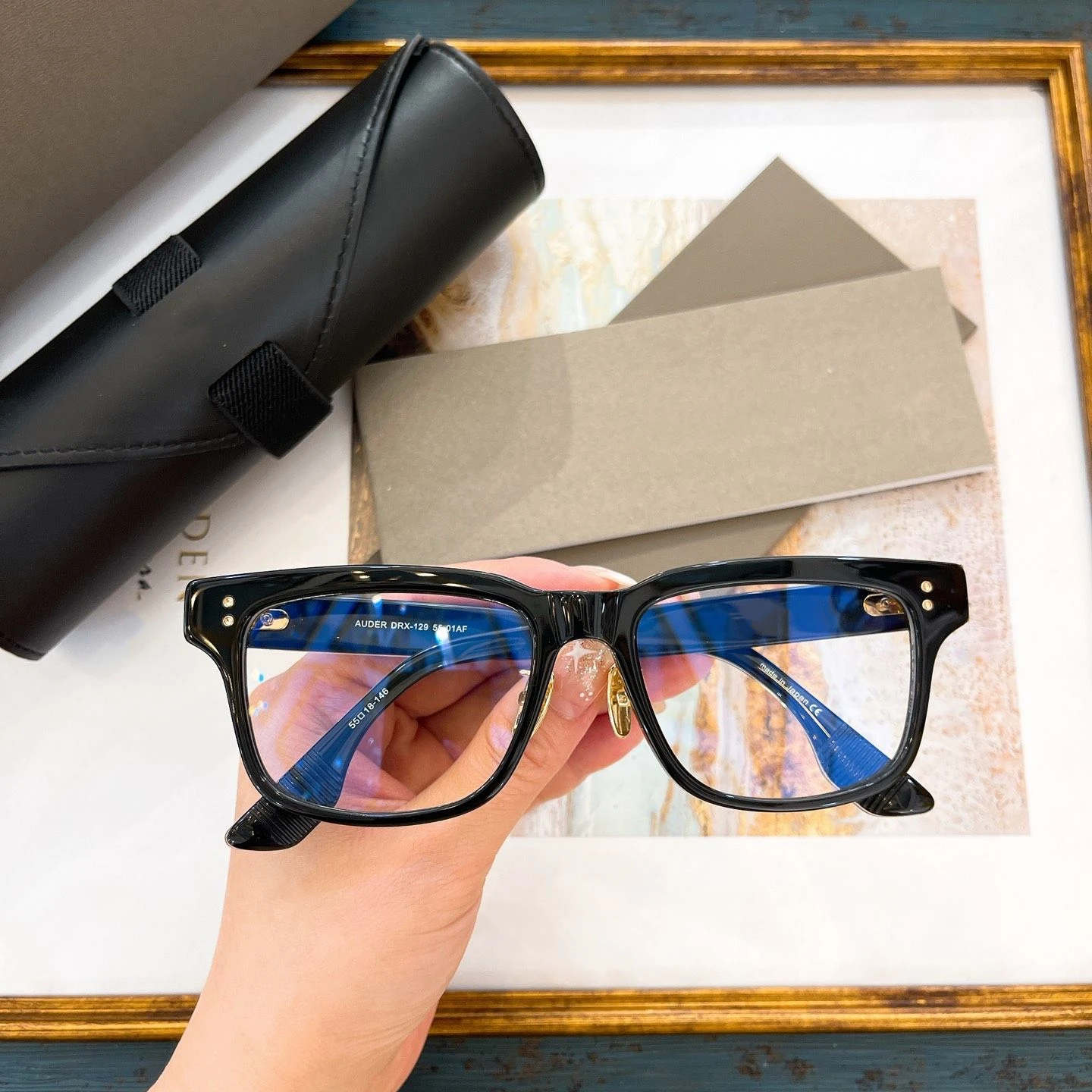 Genuine AUDER DRX-129 High End Square Business Clear Lens Men Sunglasses Retro Acetate Luxury Women Eyewear With Brand Logo
Genuine AUDER DRX-129 High End Square Business Clear Lens Men Sunglasses Retro Acetate Luxury Women Eyewear With Brand Logo