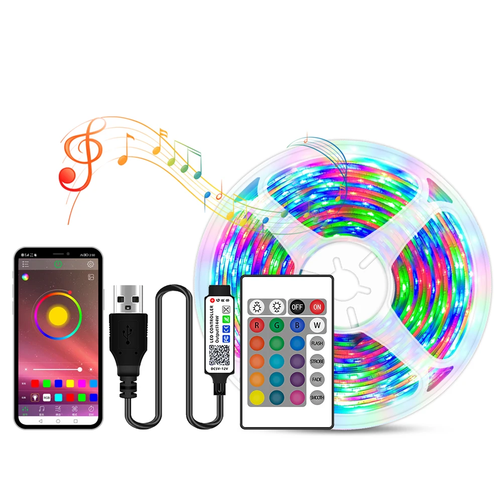 10Set Not waterproof 24 key IR Bluetooth ramadan decoration 2022 Led strip lights home wedding kitchen led lights for room decor
10Set Not waterproof 24 key IR Bluetooth ramadan decoration 2022 Led strip lights home wedding kitchen led lights for room decor