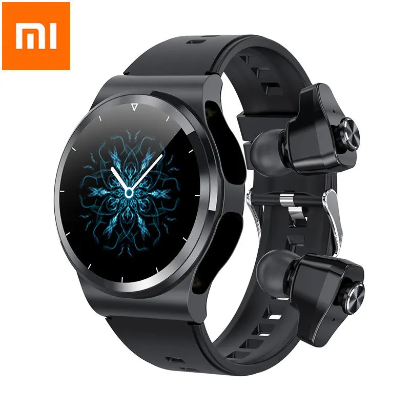 Умные часы Xiaomi Youpin, Bluetooth-гарнитура 2 в 1, мужской спортивный фитнес-трекер, электронные часы, монитор кровяного давления
Умные часы Xiaomi Youpin, Bluetooth-гарнитура 2 в 1, мужской спортивный фитнес-трекер, электронные часы, монитор кровяного давления