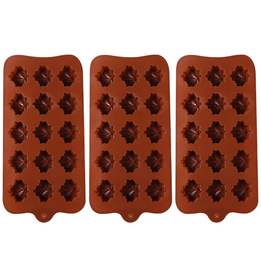 

Molds Mold Silicone Leaf Maple Candy Chocolate Baking Cookie Tray Fall Soap Leaves Cake Making Fondant Biscuit Sticks Cutter