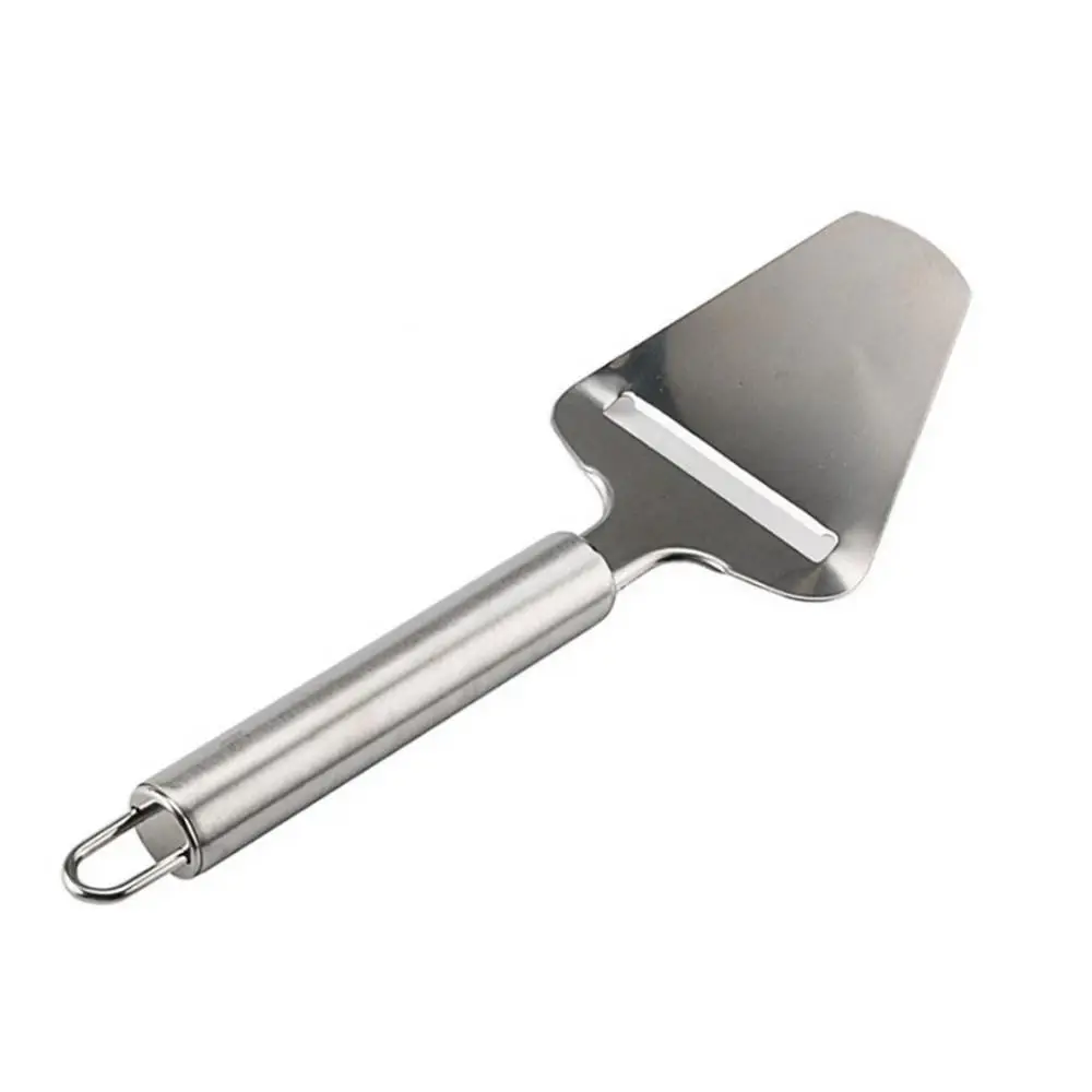 Stainless Steel Cheese Peeler Cheese Slicer Cutter Butter Slice Cutting Knife Kitchen Cooking Cheese Tools Silver
Stainless Steel Cheese Peeler Cheese Slicer Cutter Butter Slice Cutting Knife Kitchen Cooking Cheese Tools Silver
