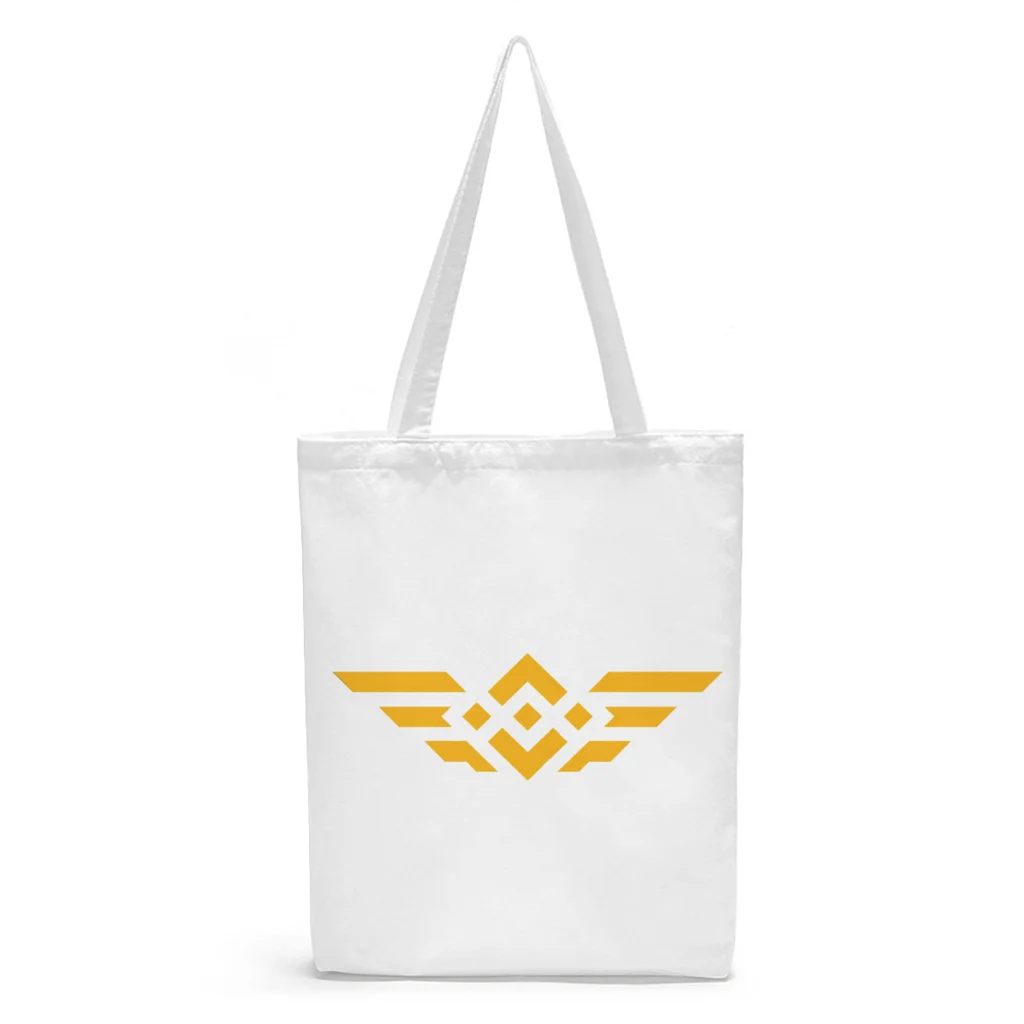 Binance Angels Canvas Shopper Handbag BNB Shoulder Bags Teens Storage Pocket Fitness Large Pouch Tote Bag
Binance Angels Canvas Shopper Handbag BNB Shoulder Bags Teens Storage Pocket Fitness Large Pouch Tote Bag