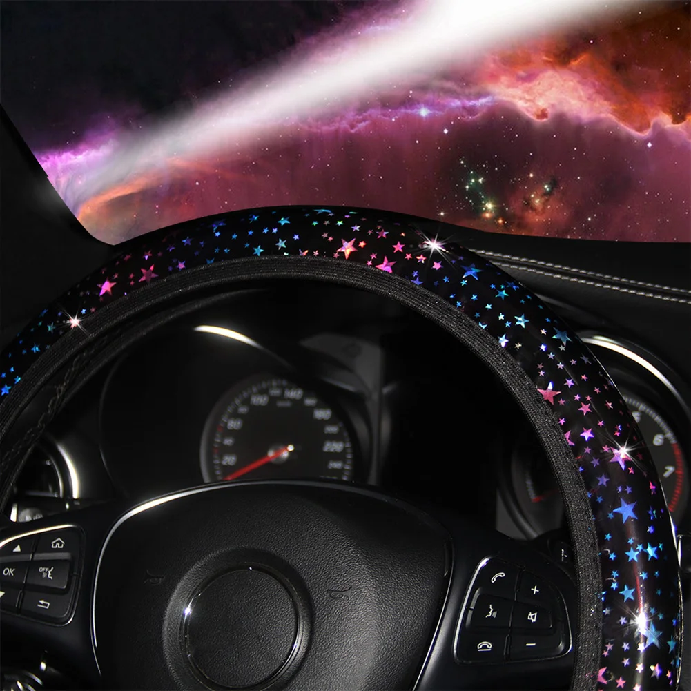 Car Accessories Car Steering Wheel Cover Car Steering For Round And D-shaped Glitter Bling Wear-resistant Leather
Car Accessories Car Steering Wheel Cover Car Steering For Round And D-shaped Glitter Bling Wear-resistant Leather