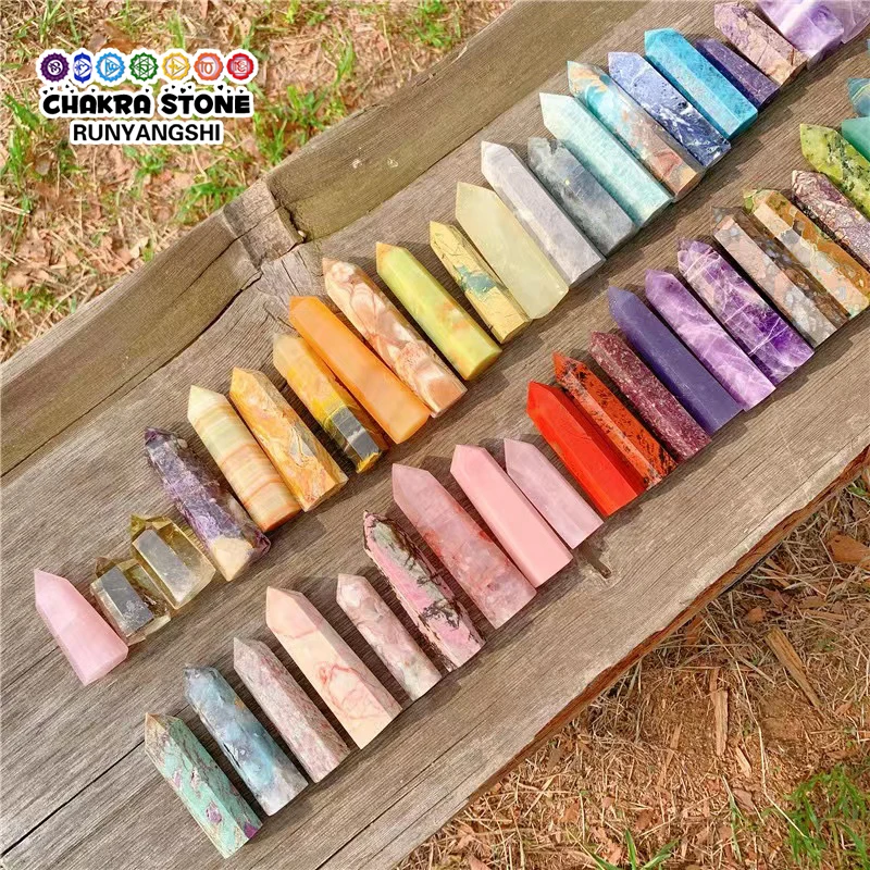 Natural Crystal Point Towers Healing Amethyst Rose Quartz Energy Ore Mineral Hexagonal Prisms Obelisk Wand Craft Home Decoration
Natural Crystal Point Towers Healing Amethyst Rose Quartz Energy Ore Mineral Hexagonal Prisms Obelisk Wand Craft Home Decoration