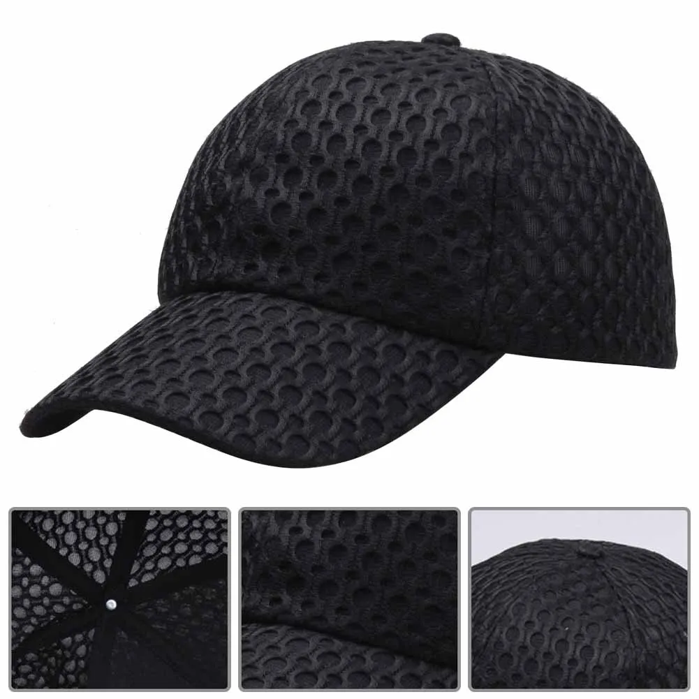 Men Baseball Cap Breathable Adjustable Sun Protection Outdoor Sports Hunting Fishing Camping SunHat Casual Sunscreen Hat
Men Baseball Cap Breathable Adjustable Sun Protection Outdoor Sports Hunting Fishing Camping SunHat Casual Sunscreen Hat