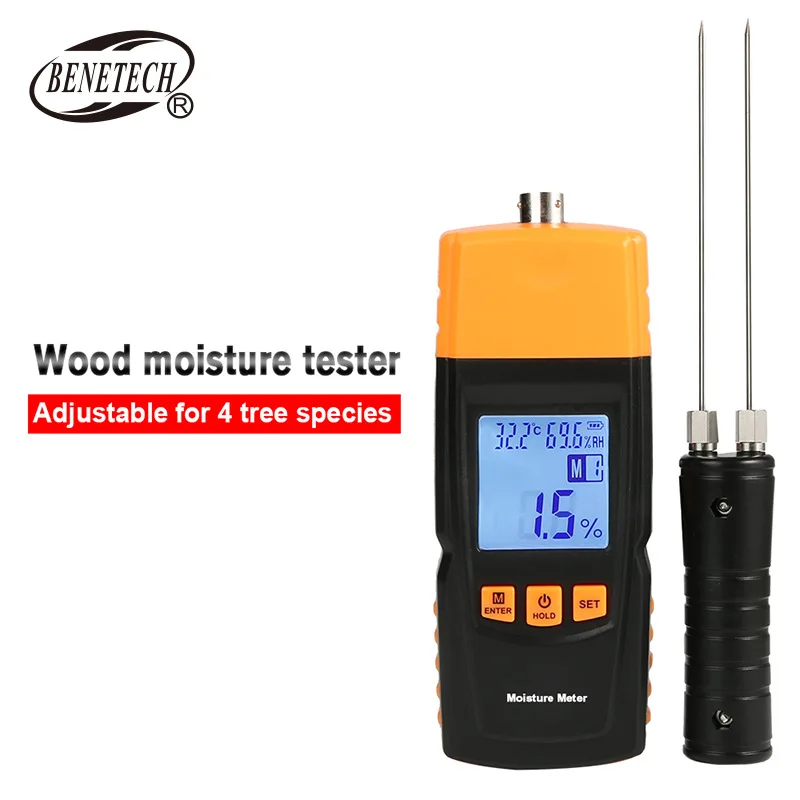 Wood Moisture Meter Digital Humidity Tester Portable Wood Moisture Meter GM620 2~70% Electrical Woodworking Hygrometer
Wood Moisture Meter Digital Humidity Tester Portable Wood Moisture Meter GM620 2~70% Electrical Woodworking Hygrometer