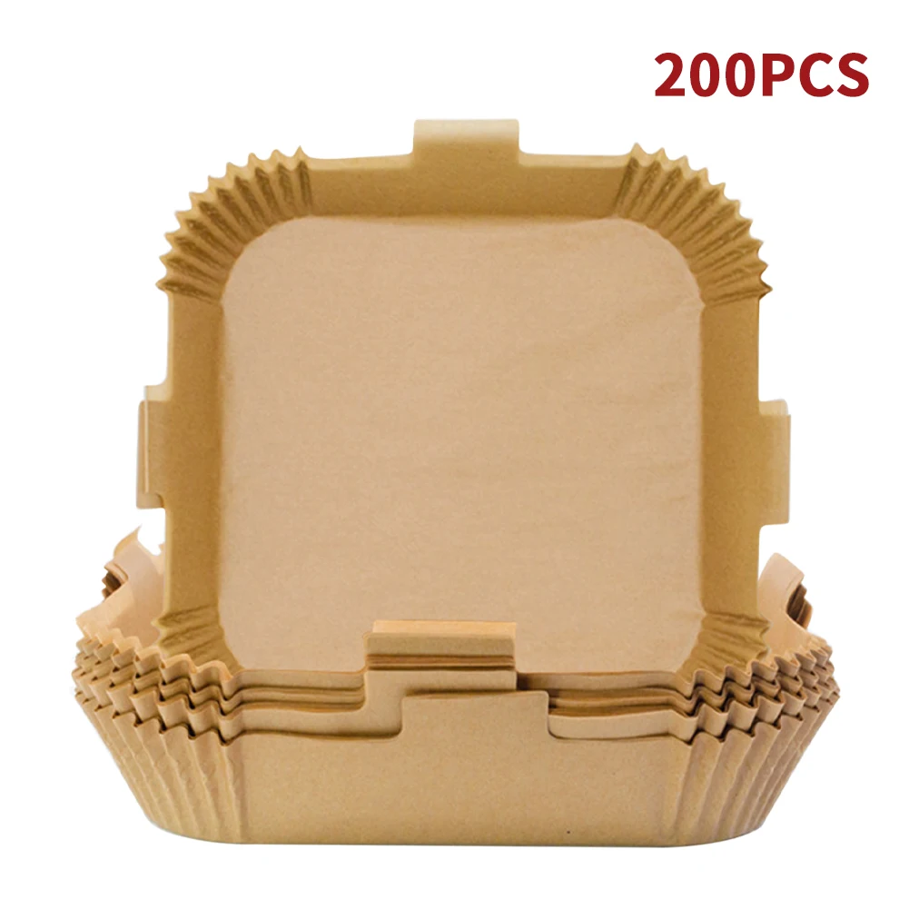 200pcs 7.9inch Kitchen Roasting Square Disposable Paper Cooking Air Fryer Mat Waterproof Non Stick Oilproof Baking Sheets
200pcs 7.9inch Kitchen Roasting Square Disposable Paper Cooking Air Fryer Mat Waterproof Non Stick Oilproof Baking Sheets
