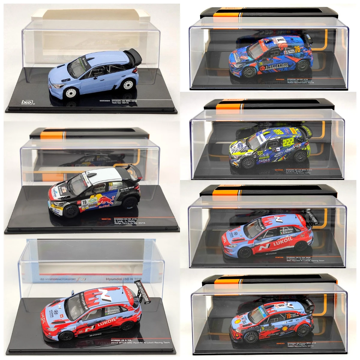IXO 1:43 для HYUNDAI I20/i30 N TCR WRC Ограниченная серия полимерная металлическая статическая модель автомобиля игрушка подарок
IXO 1:43 для HYUNDAI I20/i30 N TCR WRC Ограниченная серия полимерная металлическая статическая модель автомобиля игрушка подарок