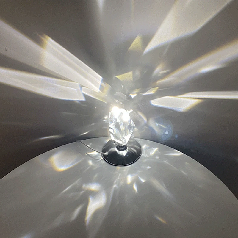 Smart Crystal Night Light Modern Lights Diamond Crystal Ambiance Decorative Fixtures Study Bedroom Bedside Plug-in Table Lamps
Smart Crystal Night Light Modern Lights Diamond Crystal Ambiance Decorative Fixtures Study Bedroom Bedside Plug-in Table Lamps