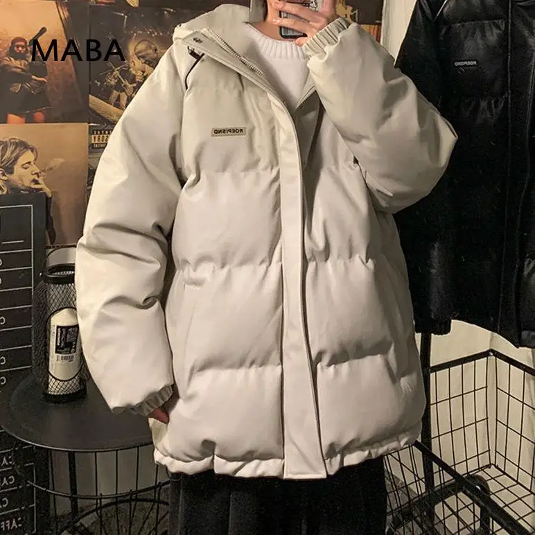 Women Faux Leather Jacket 2021 Winter Korean Ladies Hooded Long Sleeve Solid Thick Warm High Quality Pu Cotton Padded Jacket
Women Faux Leather Jacket 2021 Winter Korean Ladies Hooded Long Sleeve Solid Thick Warm High Quality Pu Cotton Padded Jacket
