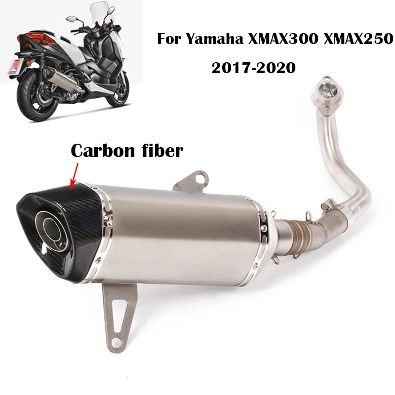 Slip On For Yamaha XMAX300 XMAX250 2017-2020 Motorcycle Exhaust System Muffler Silencer Header Connect Link Pipe Stainless Steel
Slip On For Yamaha XMAX300 XMAX250 2017-2020 Motorcycle Exhaust System Muffler Silencer Header Connect Link Pipe Stainless Steel