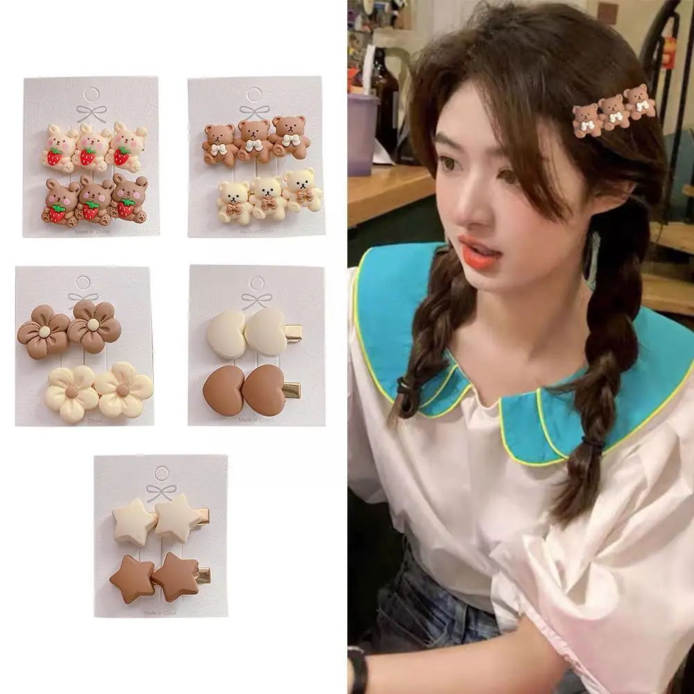 2022 New Children Hair Clips Girls Bear Hairpin Heart Star Hairband For Women Cute Baby Korean Fashion Hair Accessories Hot D2N4
2022 New Children Hair Clips Girls Bear Hairpin Heart Star Hairband For Women Cute Baby Korean Fashion Hair Accessories Hot D2N4