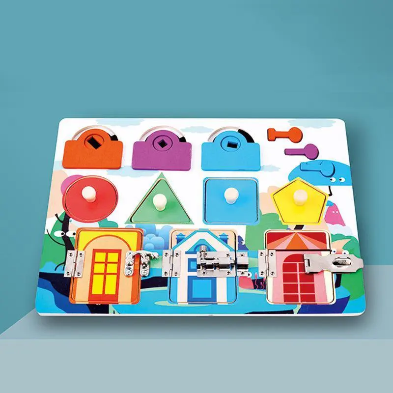Learning Unlock Toys Board Creative Wooden Handmade Children Kids Practical Ability Training Educational Birthday Gifts 2022 New
Learning Unlock Toys Board Creative Wooden Handmade Children Kids Practical Ability Training Educational Birthday Gifts 2022 New