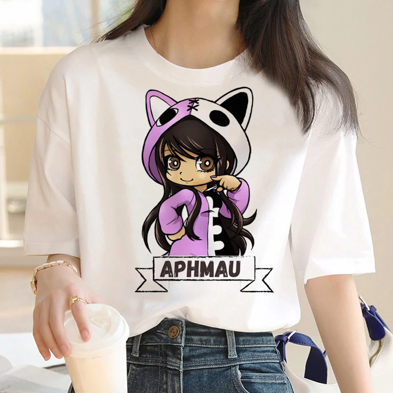 Футболка aphmau мужская повседневная, уличная одежда в стиле гранж и аниме, винтажная белая рубашка
Футболка aphmau мужская повседневная, уличная одежда в стиле гранж и аниме, винтажная белая рубашка