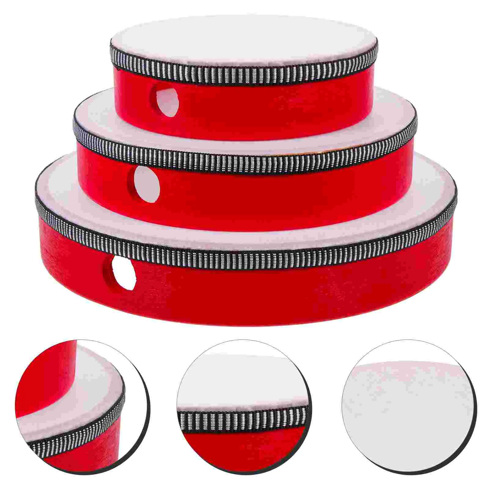 Hand Tambourine Drumtoy Musical Adults Church Knocking Percussioninstruments Instrument Handle Drums
Hand Tambourine Drumtoy Musical Adults Church Knocking Percussioninstruments Instrument Handle Drums