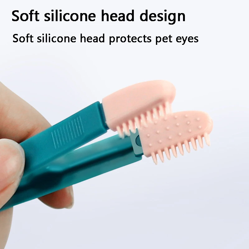 Pet Soft Silicone Eye Brush ProductsPet Tear Stain Remover Comb Cleaning Grooming Tools Brush For Small Cat Dog Pets Accessories
Pet Soft Silicone Eye Brush ProductsPet Tear Stain Remover Comb Cleaning Grooming Tools Brush For Small Cat Dog Pets Accessories