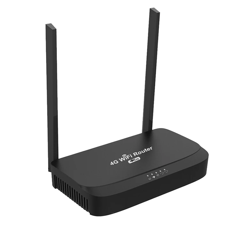

Wireless Wifi Router Modem 4G Wifi Sim Card 300Mbps Module LAN WAN 2.4Ghz Antenna Network Router-EU Plug
