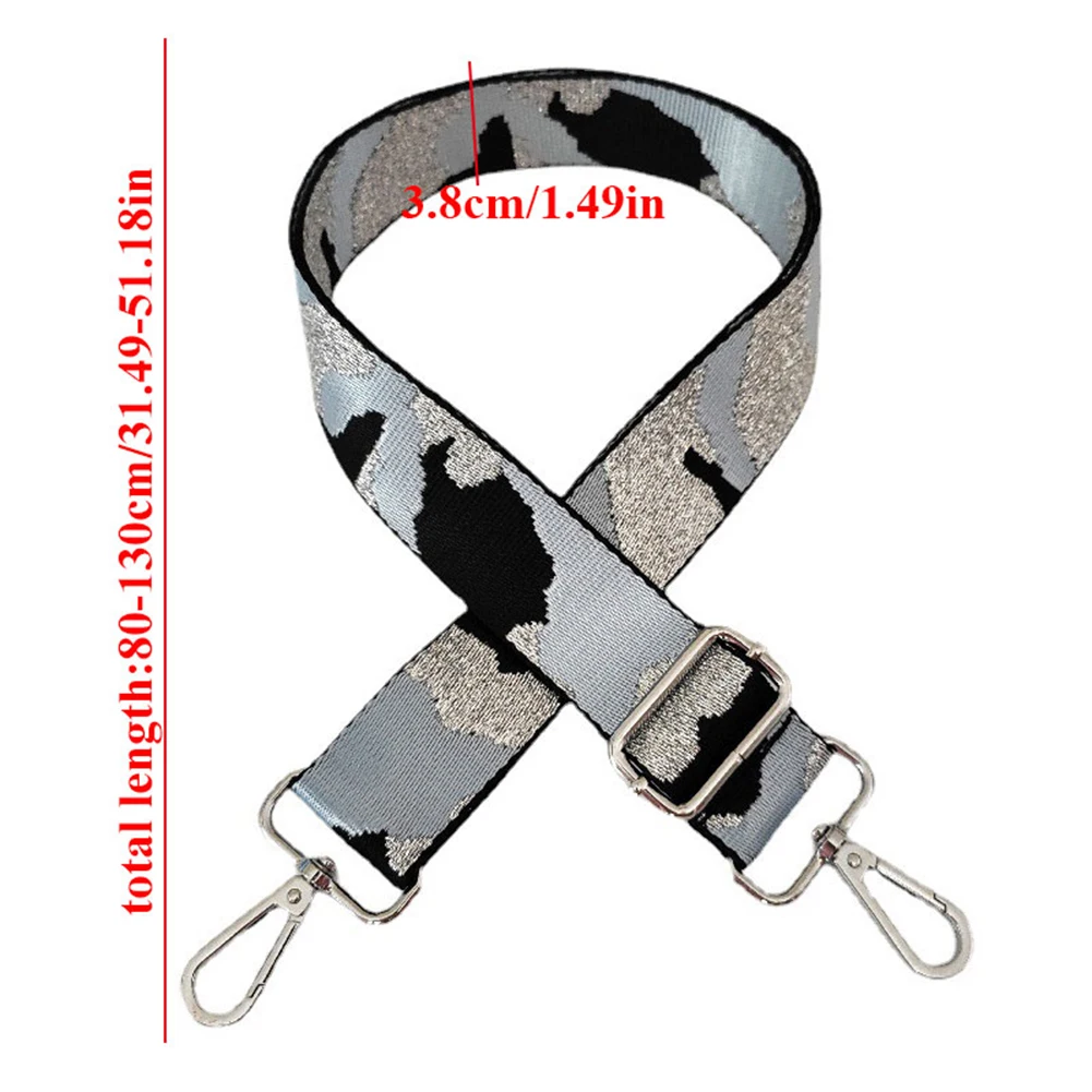 New Adjustable One-Shoulder Belts Color Wide Shoulder Strap Camouflage Bag Belt Long Strap For Handbags Female Bag Accessories
New Adjustable One-Shoulder Belts Color Wide Shoulder Strap Camouflage Bag Belt Long Strap For Handbags Female Bag Accessories