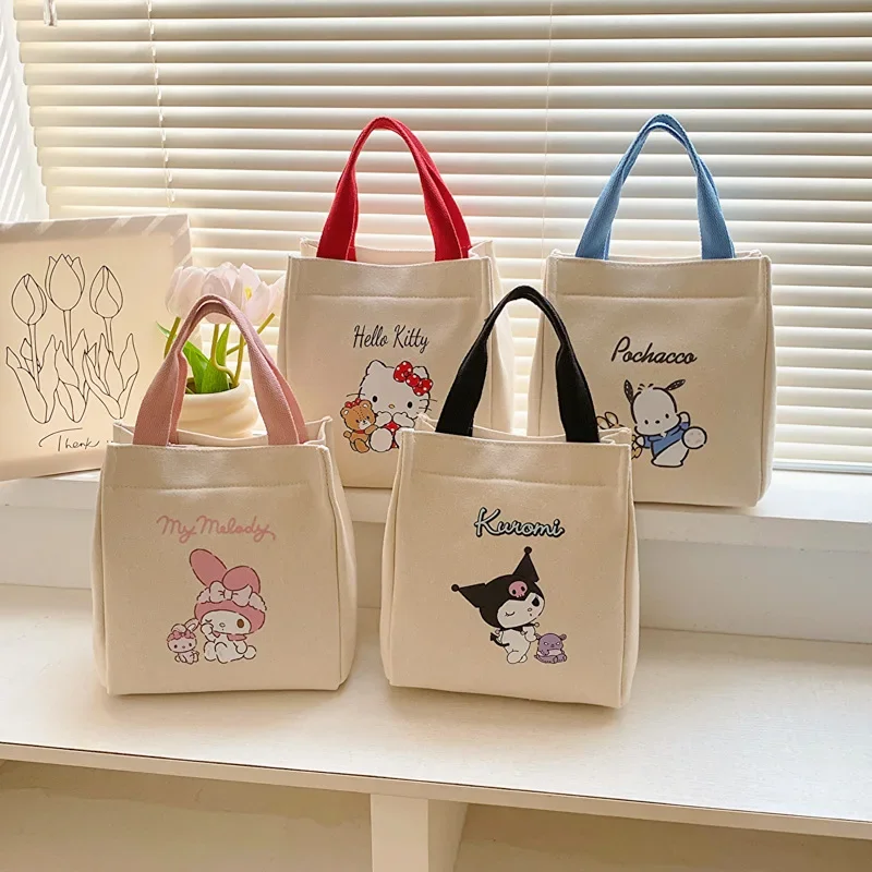 Cute Cartoon Sanrios Kuromi Kitty Makeup Bag Mommy Bag Women's Handbag Large Capacity Storage Bag Single Shoulder Bag Gift
Cute Cartoon Sanrios Kuromi Kitty Makeup Bag Mommy Bag Women's Handbag Large Capacity Storage Bag Single Shoulder Bag Gift