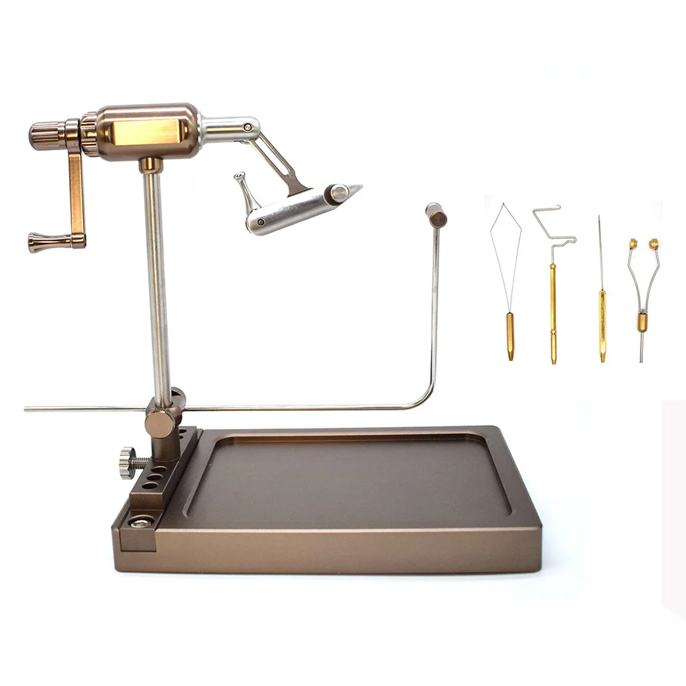 360° Rotation Fly Tying Vise Table Practical Flies Tying Tool Fly Gear Multiple Adjustments Lure Maker Tool
360° Rotation Fly Tying Vise Table Practical Flies Tying Tool Fly Gear Multiple Adjustments Lure Maker Tool