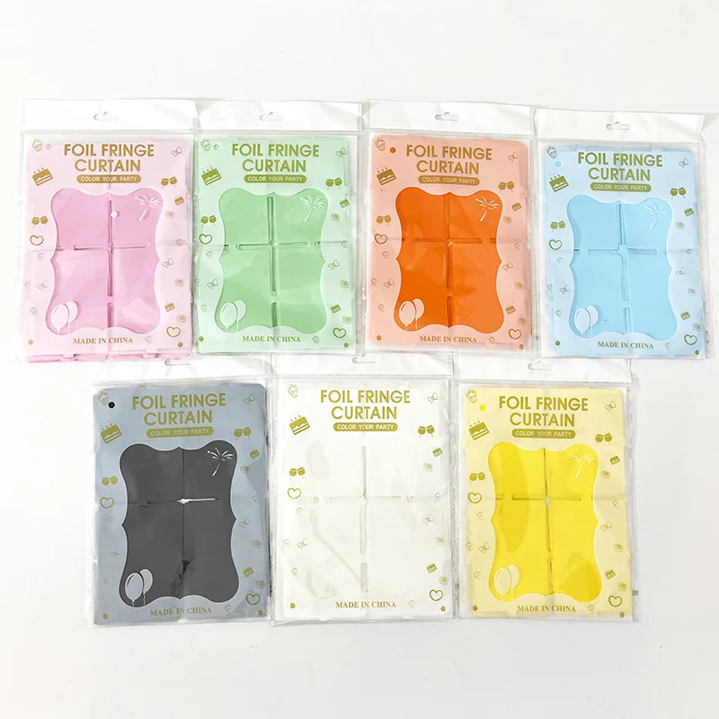 1pc 1mx 2m Macaron Foil Tassel Curtains Halloween Party Decorations Square Wedding Birthday Party DIY Decoration Supplies
1pc 1mx 2m Macaron Foil Tassel Curtains Halloween Party Decorations Square Wedding Birthday Party DIY Decoration Supplies