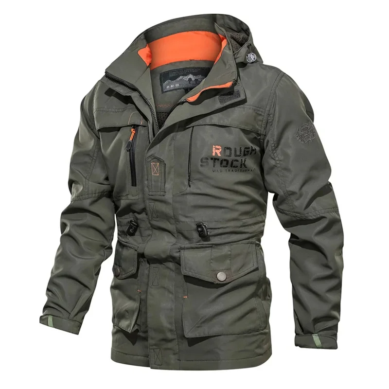 Men Outdoor Jacket New Windbreaker Hooded Casual Jacket Men Spring Autumn Windproof Coat Men Army Tactical Military Jacket Men
Men Outdoor Jacket New Windbreaker Hooded Casual Jacket Men Spring Autumn Windproof Coat Men Army Tactical Military Jacket Men