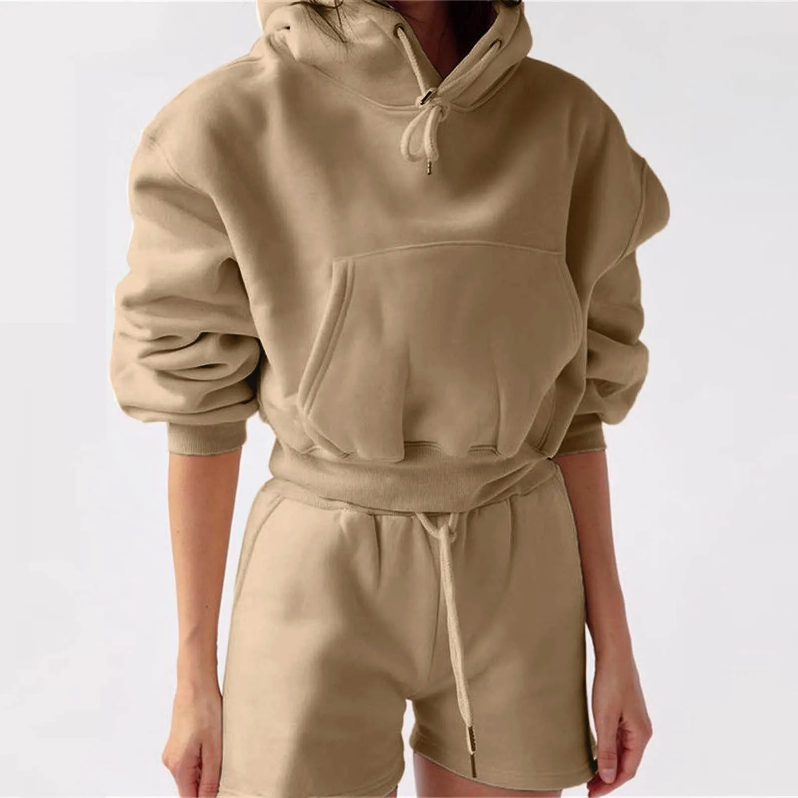 Women Solid Solor Casual Fashion Thick Long Sleeve Hoodie Fleece Zipper Hoodie Female Sweatshirts Women Long Fleece Jacket Women
Women Solid Solor Casual Fashion Thick Long Sleeve Hoodie Fleece Zipper Hoodie Female Sweatshirts Women Long Fleece Jacket Women