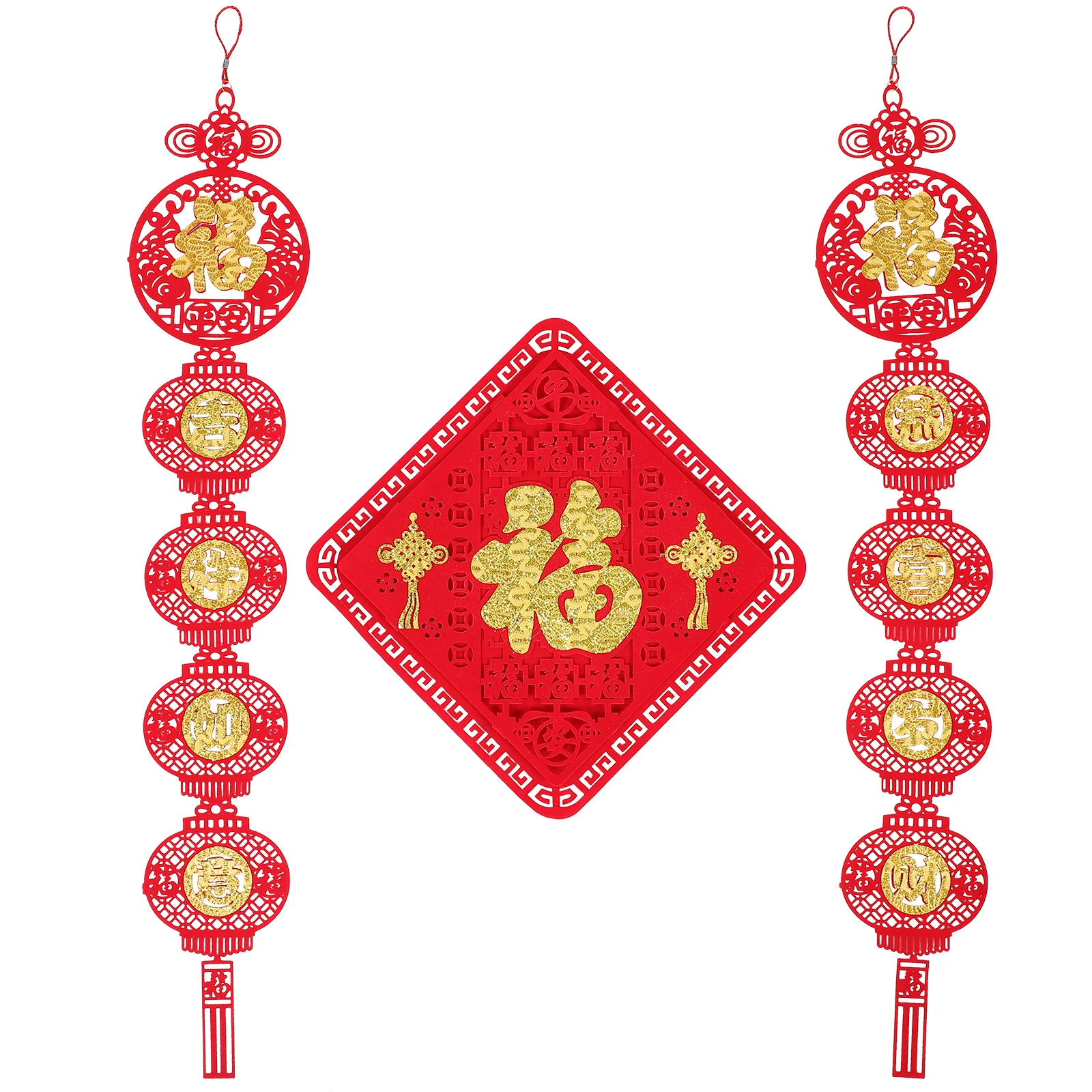 Chinese New Coupletspring Festival Fu Year Couplets Pendant Decorations Chun Lunar Lian Tassel Knot Ornaments Decoration Sticker
Chinese New Coupletspring Festival Fu Year Couplets Pendant Decorations Chun Lunar Lian Tassel Knot Ornaments Decoration Sticker
