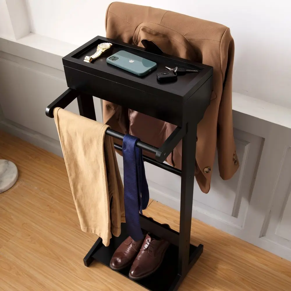 Stock Furniture Dresser Wooden Dressing Valet Stand For Coats Organizer 
Stock Furniture Dresser Wooden Dressing Valet Stand For Coats Organizer