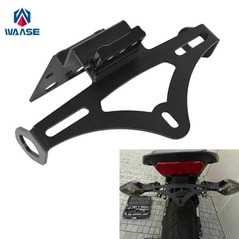 waase для Honda CB650F CBR650F CB CBR 650 F 2014 2015 2016 2017 2018 хвостовой аккуратный задний держатель номерного знака рамка со светодиодной подсветкой
waase для Honda CB650F CBR650F CB CBR 650 F 2014 2015 2016 2017 2018 хвостовой аккуратный задний держатель номерного знака рамка со светодиодной подсветкой