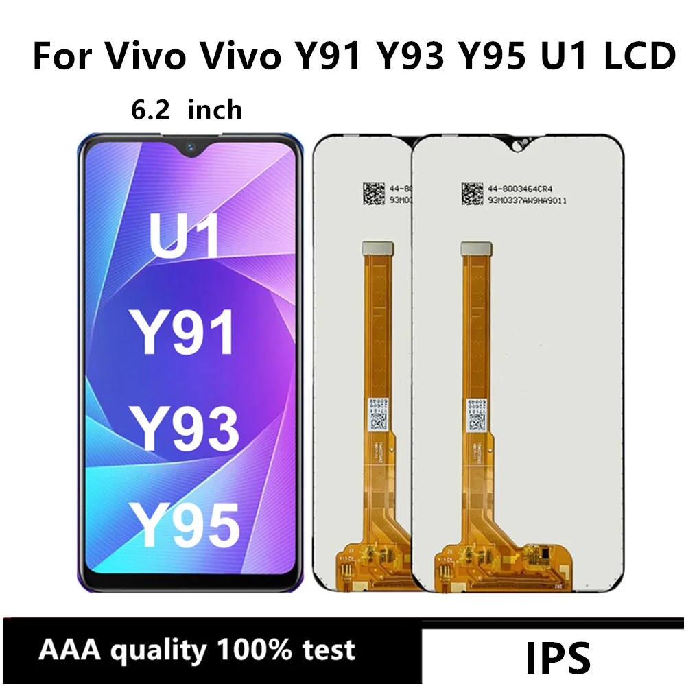 6.2" LCD For Vivo Vivo Y91 Y93 Y95 U1 LCD Display Touch Screen Y91 Y91i Y91c Y93 Y93s LDC Digitizer Assembly Replacement
6.2" LCD For Vivo Vivo Y91 Y93 Y95 U1 LCD Display Touch Screen Y91 Y91i Y91c Y93 Y93s LDC Digitizer Assembly Replacement