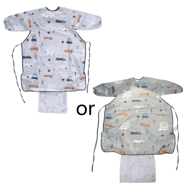 Waterproof Saliva Towel Burp Apron Baby Bib Coverall Dining Chair Gown Baby Long Sleeve Bib Table Cover Mat One-piece
Waterproof Saliva Towel Burp Apron Baby Bib Coverall Dining Chair Gown Baby Long Sleeve Bib Table Cover Mat One-piece