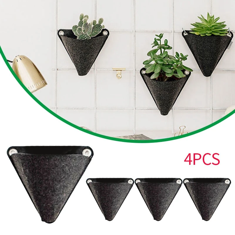 4Pcs Hanging Planter Bag Wall Mount Planting Growing Bag Creative Seedling Container for Home Garden Wall Decor Flower Pot
4Pcs Hanging Planter Bag Wall Mount Planting Growing Bag Creative Seedling Container for Home Garden Wall Decor Flower Pot