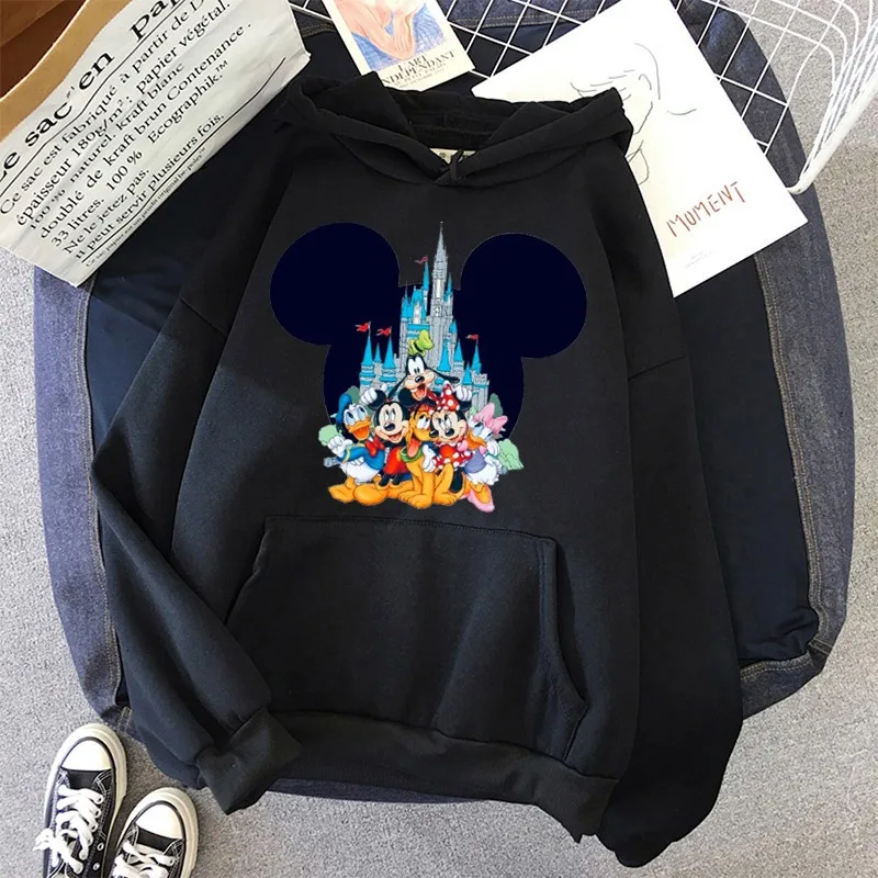 Disney Women Sweatshirts Cartoon Hoodies Warm Pullover Top Fashion Female Printed Casual Pullover Large Plus Size Women's Hoodie
Disney Women Sweatshirts Cartoon Hoodies Warm Pullover Top Fashion Female Printed Casual Pullover Large Plus Size Women's Hoodie