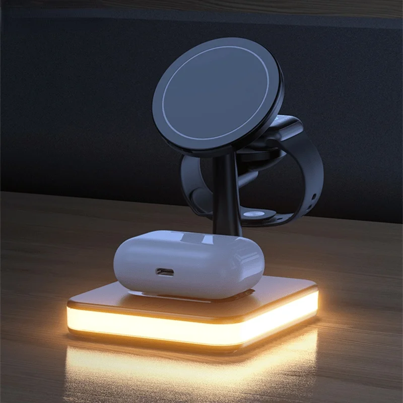 25W Magnetic Wireless Charger Stand Dock For IPhone 13 12 Pro Max Mini Apple/iWatch 7/Airpods PD QC3.0 USB Fast Charging Station
25W Magnetic Wireless Charger Stand Dock For IPhone 13 12 Pro Max Mini Apple/iWatch 7/Airpods PD QC3.0 USB Fast Charging Station