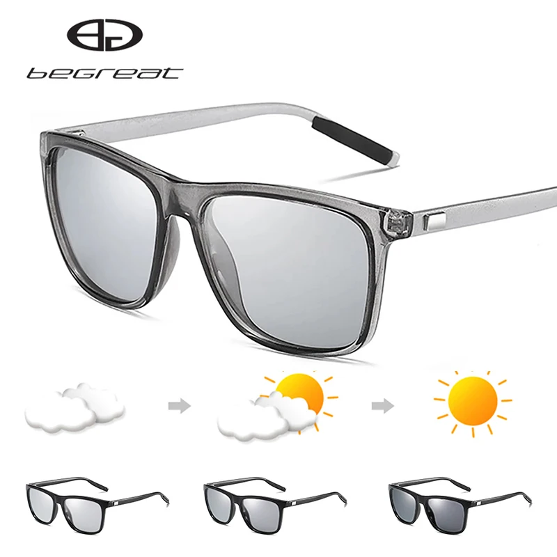 Begreat Photochromic Polarized Sunglasses Men Square Classic Men Sunglasses Chameleon Glasses Male Sun Glasses Driving Eyewear
Begreat Photochromic Polarized Sunglasses Men Square Classic Men Sunglasses Chameleon Glasses Male Sun Glasses Driving Eyewear