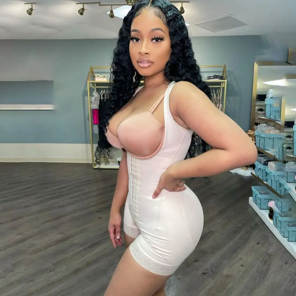Women Corset High Compression Post Liposuction Body Shaper Bodysuit Tummy Tuck Butt Lifter Thigh Trimmer Fajas Colombianas
Women Corset High Compression Post Liposuction Body Shaper Bodysuit Tummy Tuck Butt Lifter Thigh Trimmer Fajas Colombianas