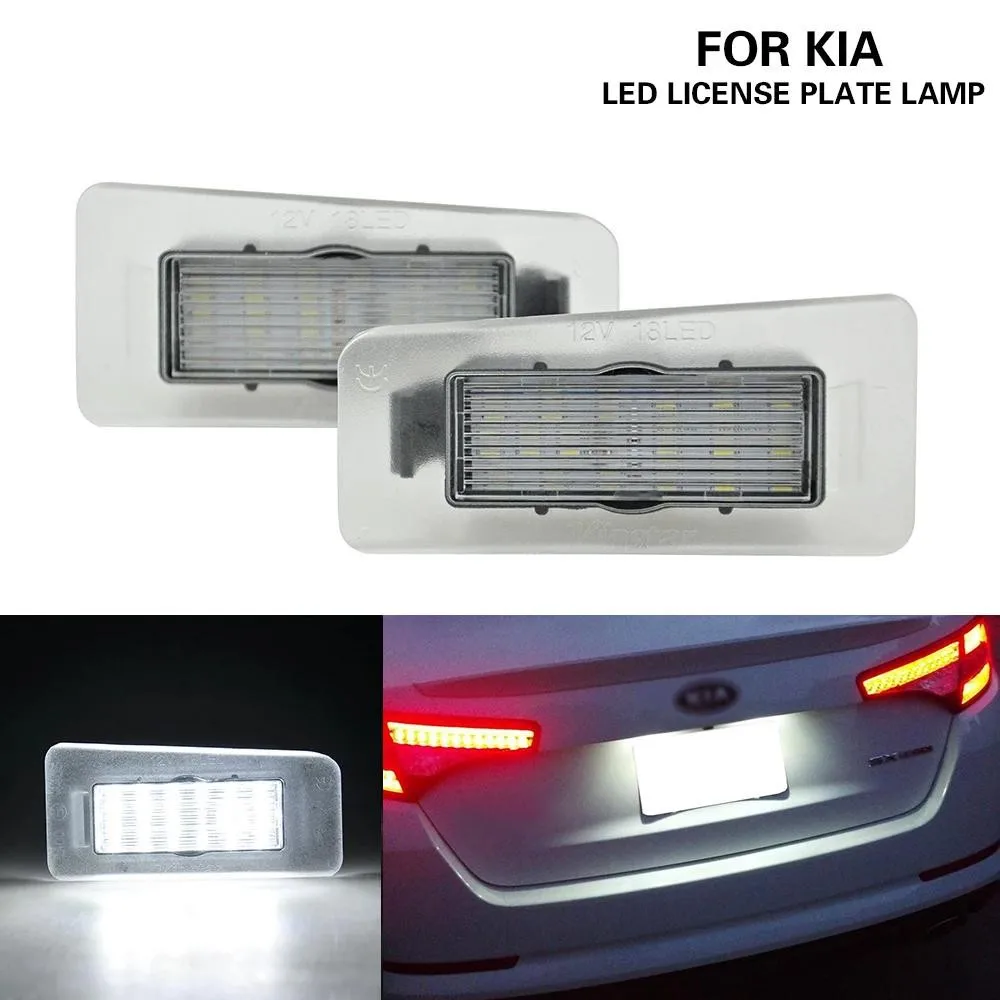 2x 18-SMD Led Number License Plate Light For Hyundai Elantra KIA Forte 2011-2018 For Coupe 2011-2018,Accent Sedan 2018-2019
2x 18-SMD Led Number License Plate Light For Hyundai Elantra KIA Forte 2011-2018 For Coupe 2011-2018,Accent Sedan 2018-2019