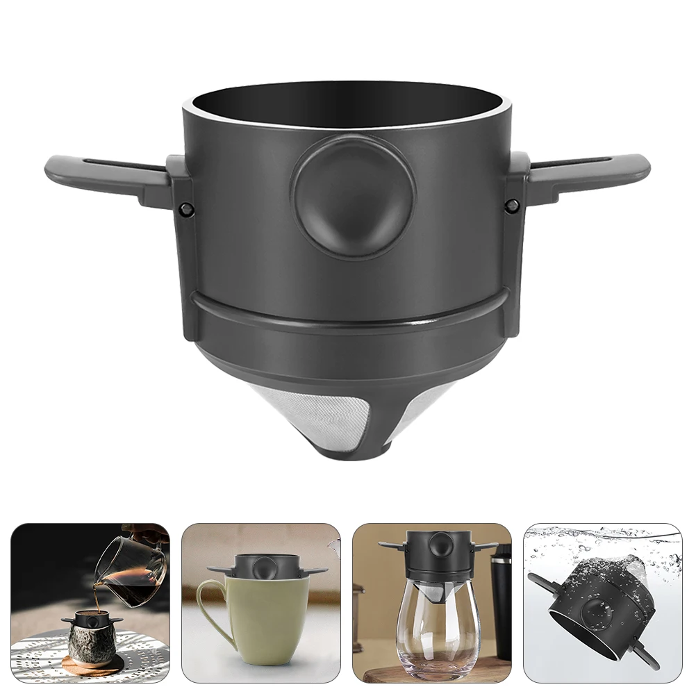 Hand coffee filter Superfine filter-free coffee filter Stainless steel folding hand coffee filter Household kitchen accessories
Hand coffee filter Superfine filter-free coffee filter Stainless steel folding hand coffee filter Household kitchen accessories