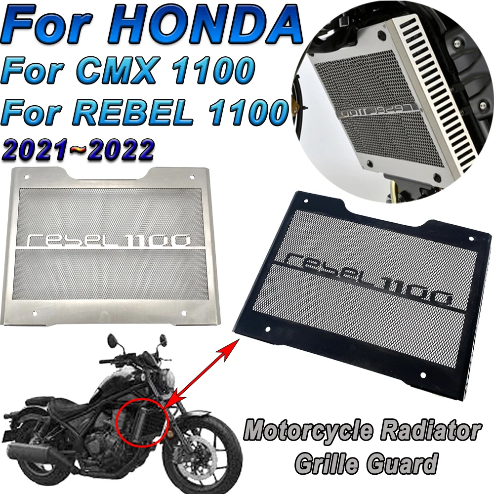 For HONDA Rebel 1100 CMX1100 CMX 1100 2021 2022 Motorcycle Parts Radiator Grille Cover Guard Protection Protetor Radiator Guard
For HONDA Rebel 1100 CMX1100 CMX 1100 2021 2022 Motorcycle Parts Radiator Grille Cover Guard Protection Protetor Radiator Guard