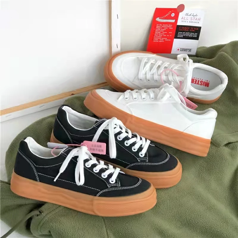 Fashion Canvas Shoes Women‘s 2022 New Spring Low-top Lace-up Casual Single Platform Bottom Breathable Student Canvas Shoes
Fashion Canvas Shoes Women‘s 2022 New Spring Low-top Lace-up Casual Single Platform Bottom Breathable Student Canvas Shoes