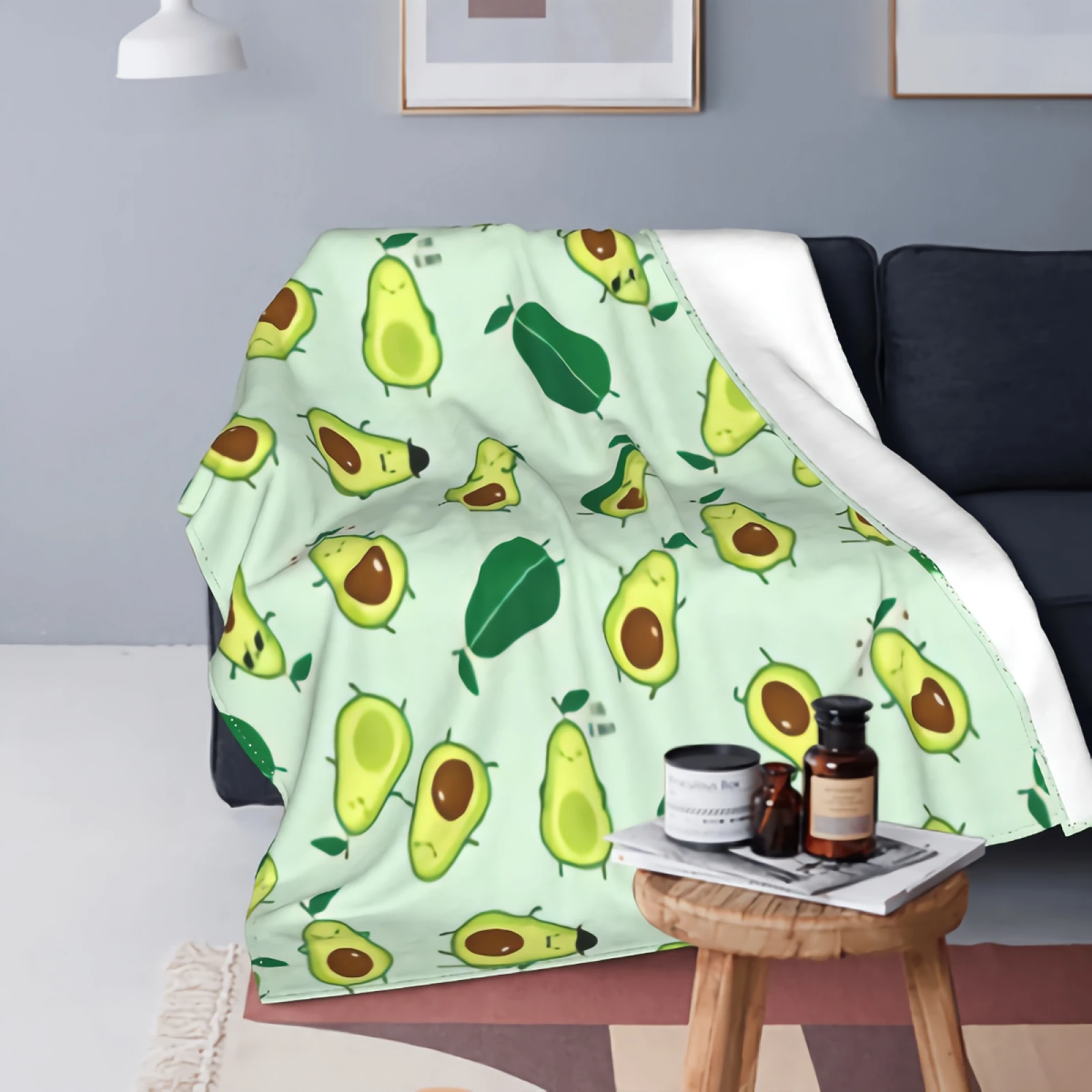 Cute Avocados Ultra Soft Throw Blanket Cartoon Tropical Avocado Fruits Lightweight Flannel Fleece Blanket
Cute Avocados Ultra Soft Throw Blanket Cartoon Tropical Avocado Fruits Lightweight Flannel Fleece Blanket