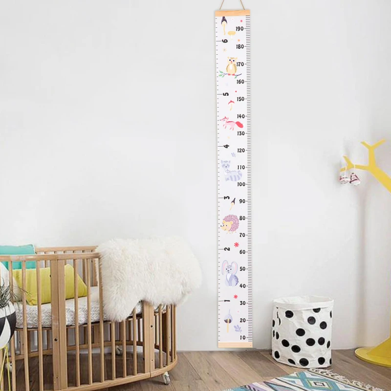 Cartoon Baby Kids Growth Chart Record Wood Frame Fabric Height Measurement Ruler For Boys & Girls Child's Room Wall Decoration
Cartoon Baby Kids Growth Chart Record Wood Frame Fabric Height Measurement Ruler For Boys & Girls Child's Room Wall Decoration